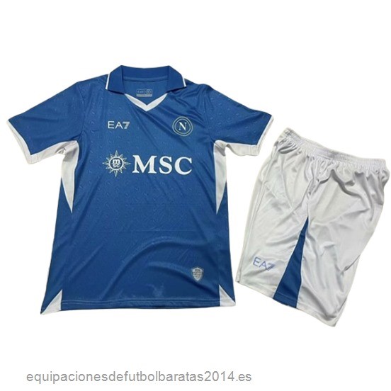 Nuevo 1ª Conjunto De Hombre Napoli 24/25 Azul Baratas